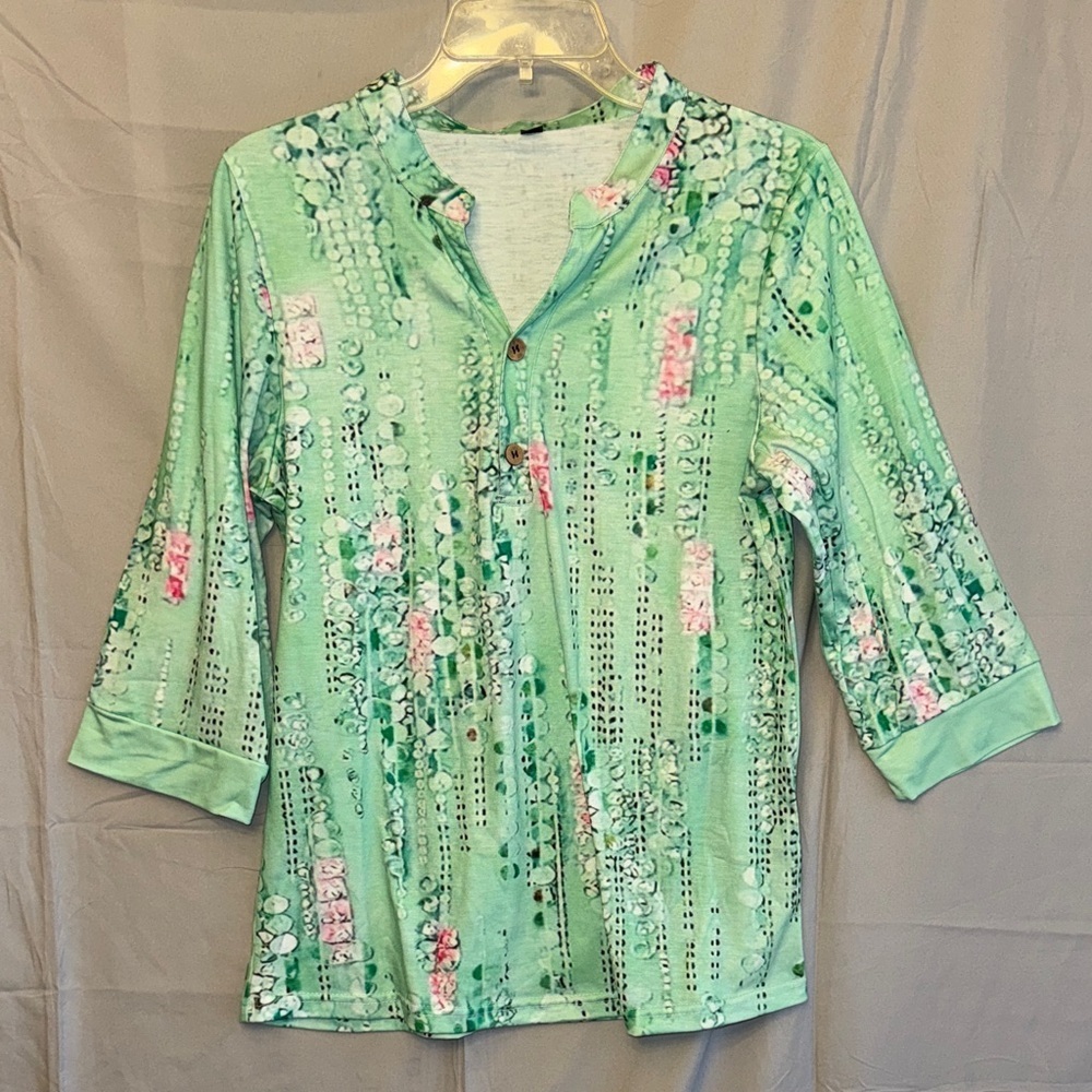 ❤️Chic Mint Green Button Down Shirt